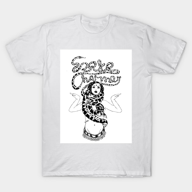 Snake Charmer T-Shirt by Luke Gray